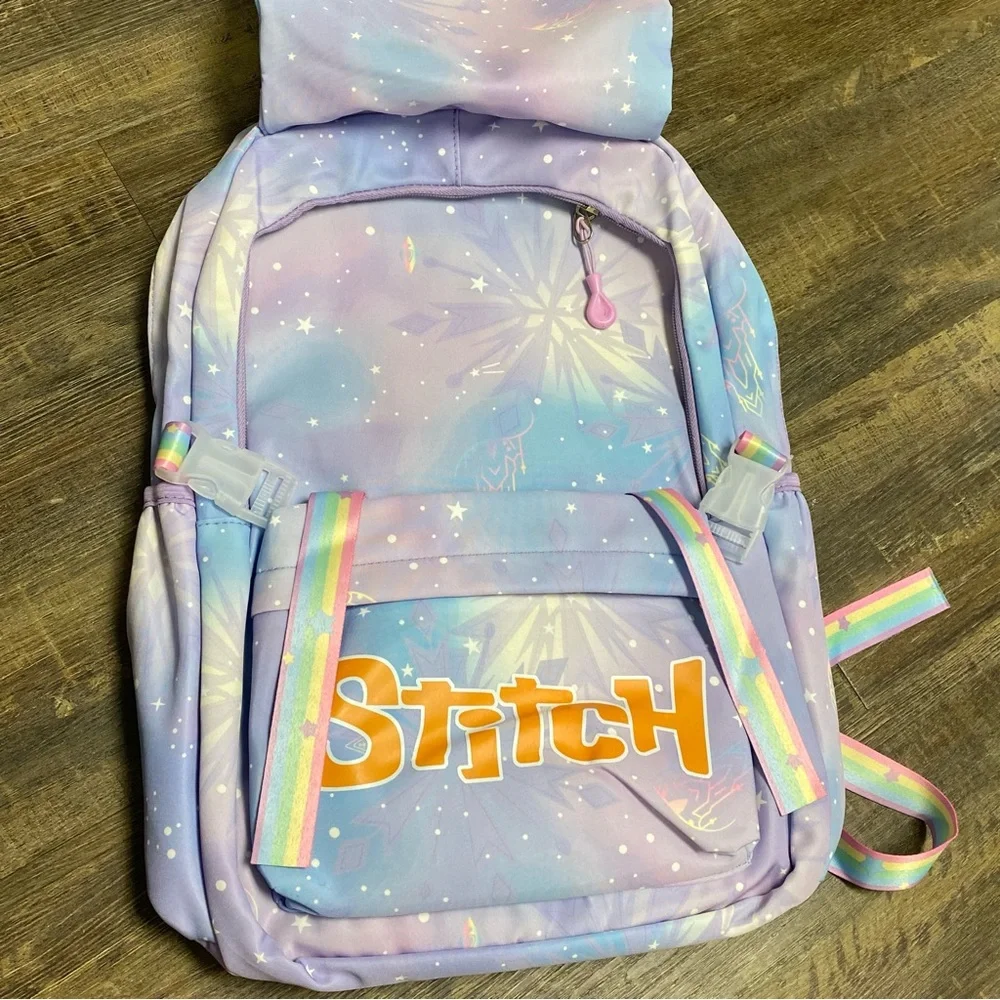 Stitch Kids Backpack - Purple‎ New